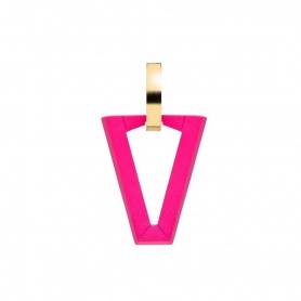 Valentina Ferragni Mono earring Uali Fluo Pink DVF-OR-BA7