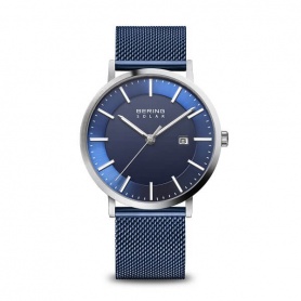 Bering Solar watch bright blue - 15439307