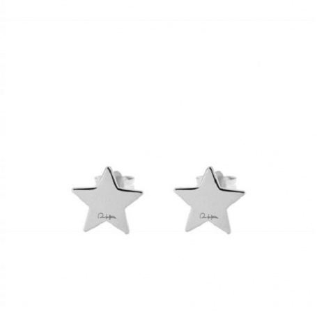 Rue Des Mille Silver Star Earrings - OR-LOBO-STE-RH
