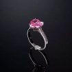 Chiara Ferragni First Love ring with pink heart J19AVF02