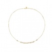 Rue Des Mille Necklace with marine links and studs GRZ-010M1