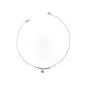 Rue Des Mille necklace, pendant with heart - GR-150G PL CUO RH
