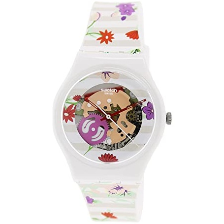 Swatch Blossoming Love white flower watch Gent - GZ290