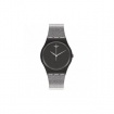 Swatch Magi Blacksparkle black glitter watch - SO28B105