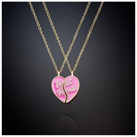 Divisible necklaces Chiara Ferragni Best Friends Pink heart J19AVI01