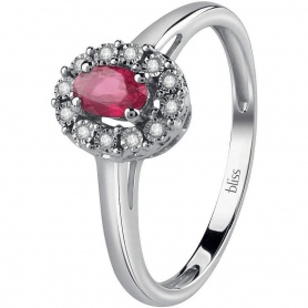 Bliss Ring with Ruby and Regal Diamonds - 20085211