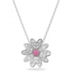 Swarovski Eternal Flower pink necklace - 5642868