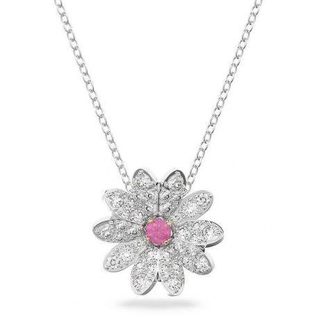 Swarovski Eternal Flower pink necklace - 5642868