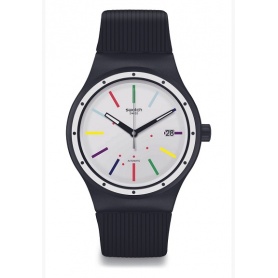 Swatch Sistem51 watch Col-Ora multicolor hands - SUTB408