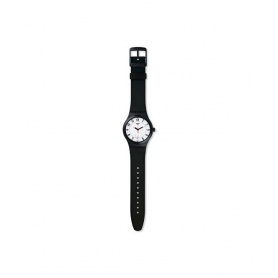 Swatch Sistem51 Schicke schwarz-weiße Uhr - SUTB402