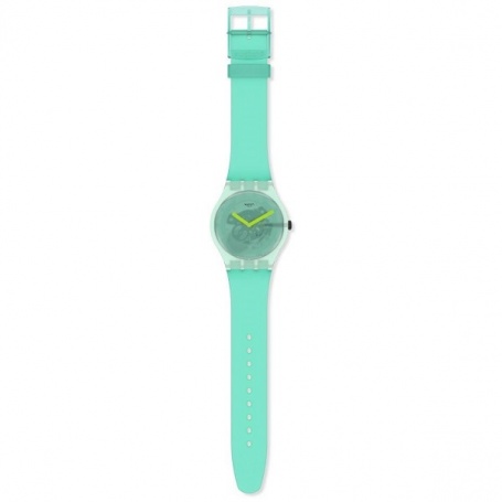 Swatch Nature Blur Transparent Green Watches - SUOG119