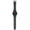 Swatch Black Blur transparent black watch - SUOB183