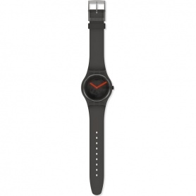 Orologio Swatch Black Blur nero trasparente - SUOB183