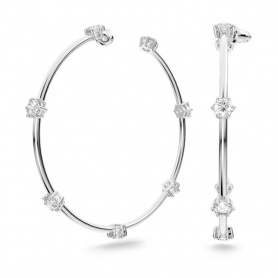 Swarovski Constella white women's circle earrings 5638698