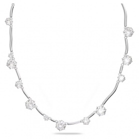 Swarovski Constella necklace with mixed white crystals 5638696