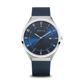 Bering Ultra Slim Uhr blau 40mm - 18740307