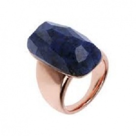 Bronzallure-Ring mit blauem Jeansstein WSBZ01863.DUM