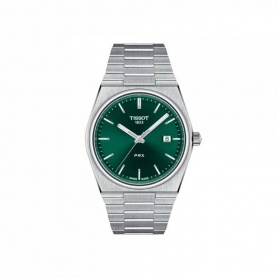 Tissot PRX green automatic watch - T1374101109100