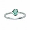 Miluna ring in gold with Emerald and Diamonds - LID3362