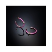 Chiara Ferragni pink earrings Love Parade white heart J19AVI23