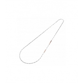 Chimento Bamboo Classic Halskette aus Weiß- und Rotgold 1G02672ZZ7500