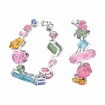 Swarovski Gema hoop earrings with colored crystals 5613737