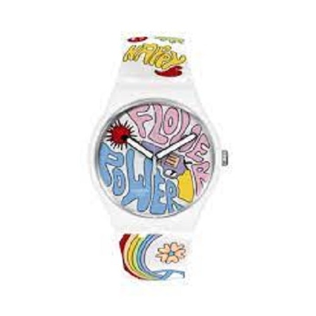 Orologio Swatch New Gent Power of Peace floreale - SO32W107