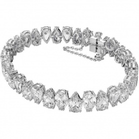 Swarovski Women's tennis bracelet pear Millenia white - 5598350