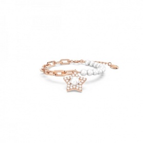 Swarovski Rose Sternarmband mit Kristallen und Perlen - 5645461