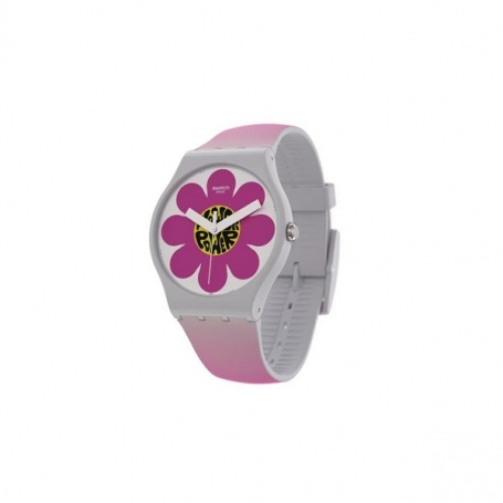 Orologio Swatch Flower Hour fiore centrale - SO32M104