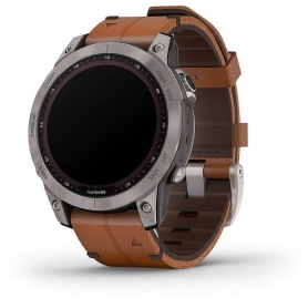 Garmin watch Fenix7 Shappire Solar Edition leather - 0100254031