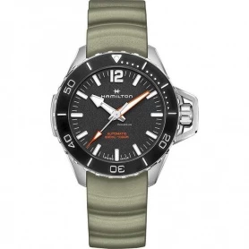 Hamilton Khaki Navy Frogman Auto Green H77825331