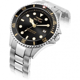 Sector Watches Automatic230 Schwarz und Gold - R3223161005
