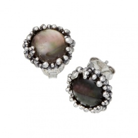 Giovanni Raspini Maui earrings with quartz and mother of pearl GR10317