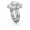 Swarovski Gema Ring mit weißen Blumenkristallen 5644661