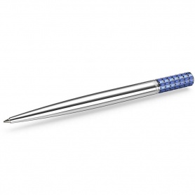 Swarovski Kugelschreiber Lucent Silver und blaue Kristalle - 5647831