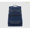 Piquadro Blue fabric backpack Keith line CA5847W115 / BLU
