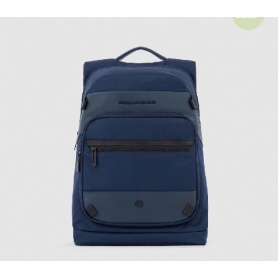 Piquadro Blue fabric backpack Keith line CA5847W115 / BLU