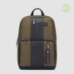 Piquadro Brief2 military green backpack - CA3214BR2 / VMN