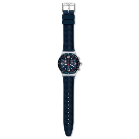 Swatch I New Chrono Uhren Blue Grid - YVS454