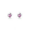 Swarovski Purple Stilla Lobo Earrings - 5639135