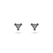 Swarovski Gray Drop Triangle Lobo Earrings - 5639137