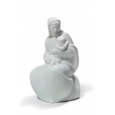 Lladrò Skulptur Madonna mit Kind - 01008587