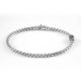 Salvini Funky bracelet in silver and diamond - 20085567