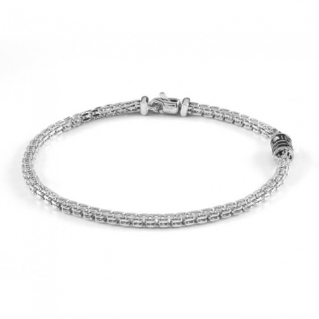 Salvini Funky bracelet in silver and diamond - 20085559