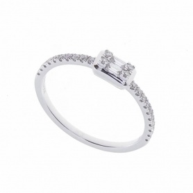Salvini Magia S dünner Ring mit Diamanten - 20094122