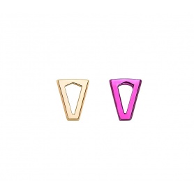 Valentina Ferragni Earrings Joy Metallic Pink & Gold -DVF-OR-LO3