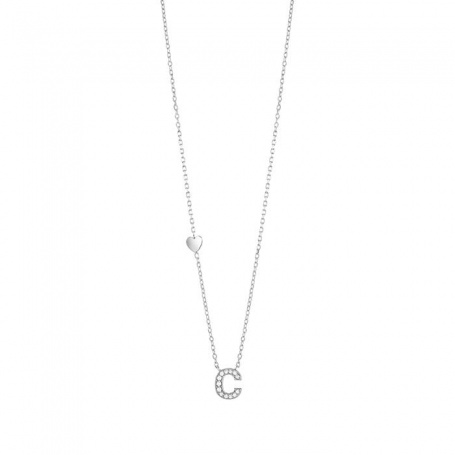 Salvini Be Happy necklace letter C with diamonds - 20089232