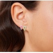Valentina Ferragni Earrings Joy Baby Pink & Green -DVF-OR-LO1