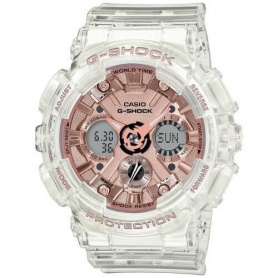 Casio G-Shock transparent and rosé watch GMA-S110SR-7AER